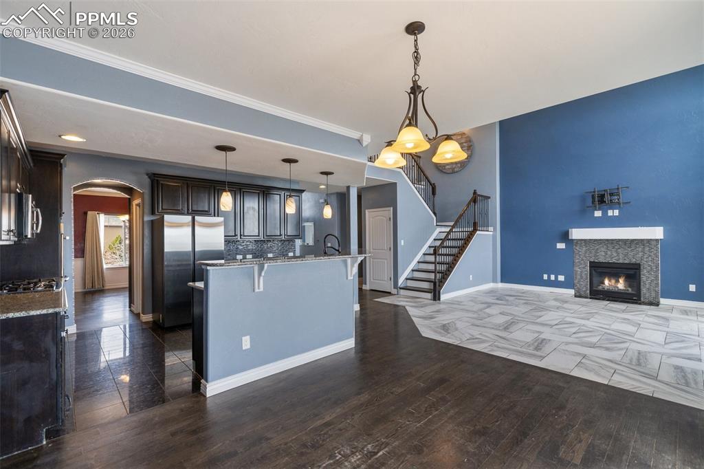 Clean and functional kitchen with abundant cabinetry 