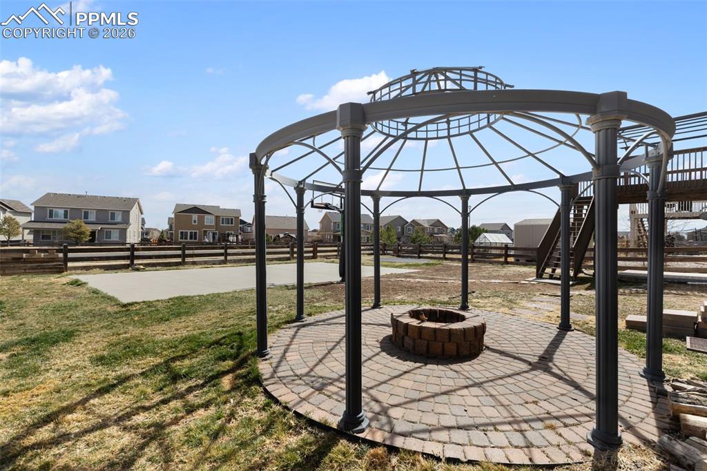 Enjoy and evening at this peaceful campfire