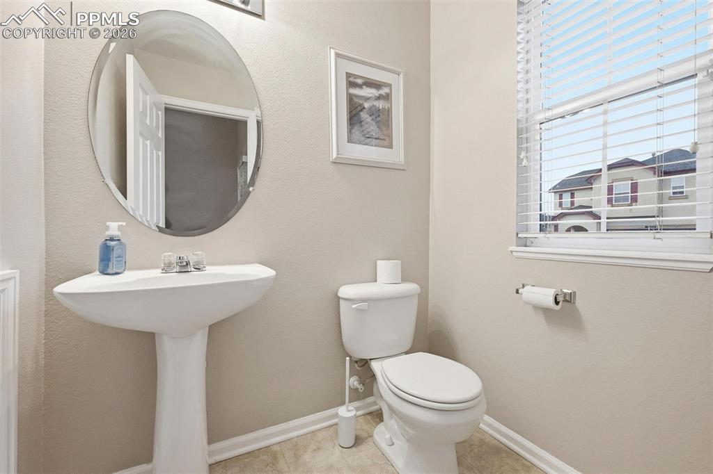 Half Bathroom on main floor