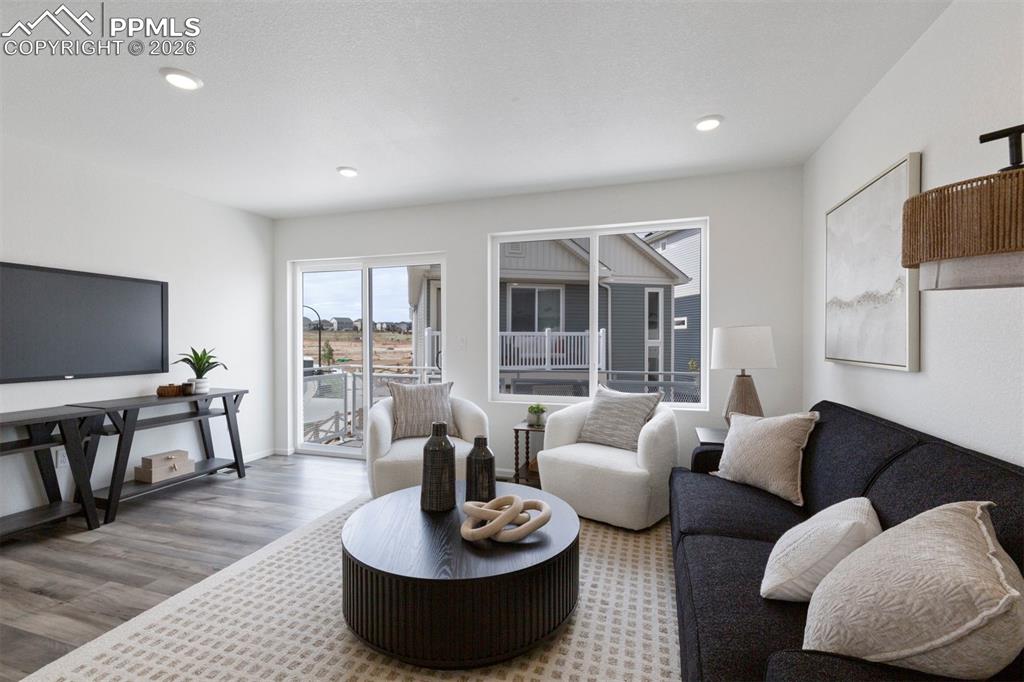 *Photos of a model home*