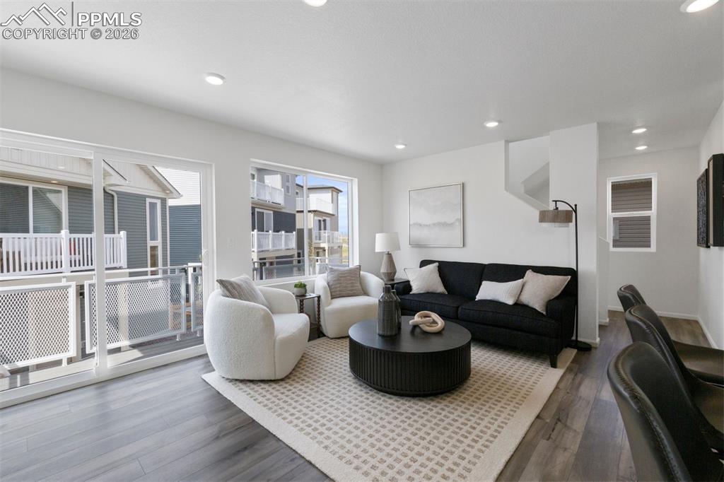 *Photos of a model home*