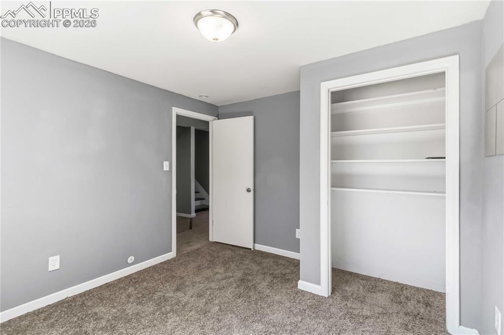 Garden level bedroom.