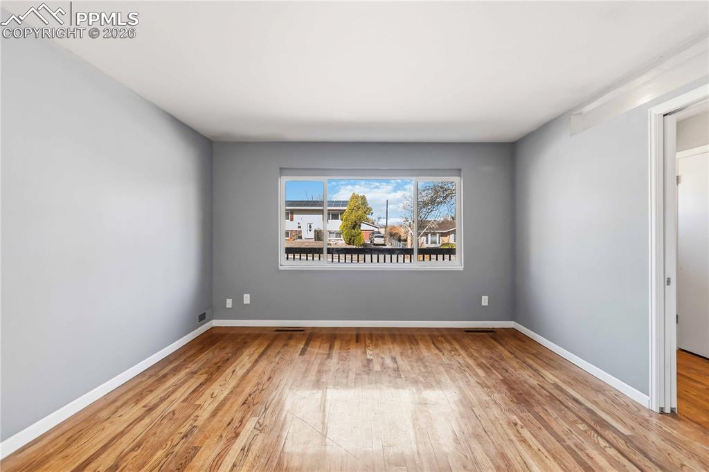 Living room off of entryway