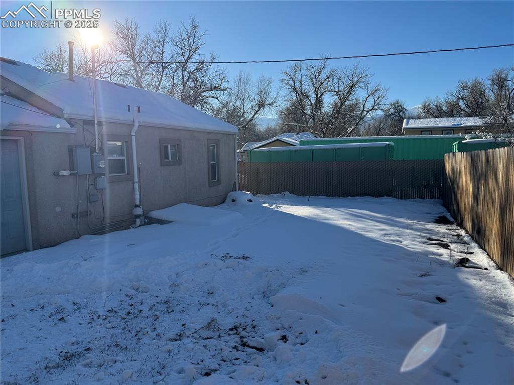 main house back yard