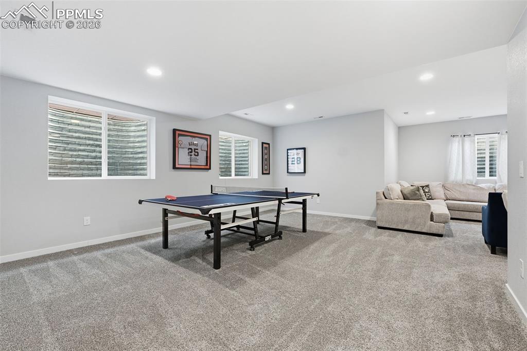 Game area for all kinds of entertaining