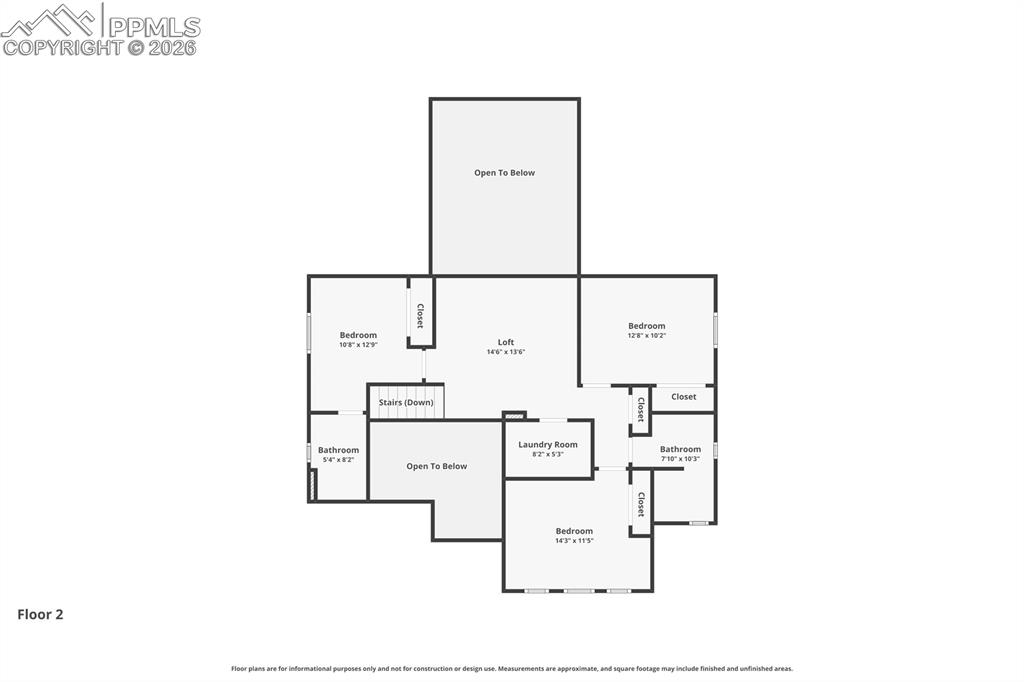Upper Level Floor Plan