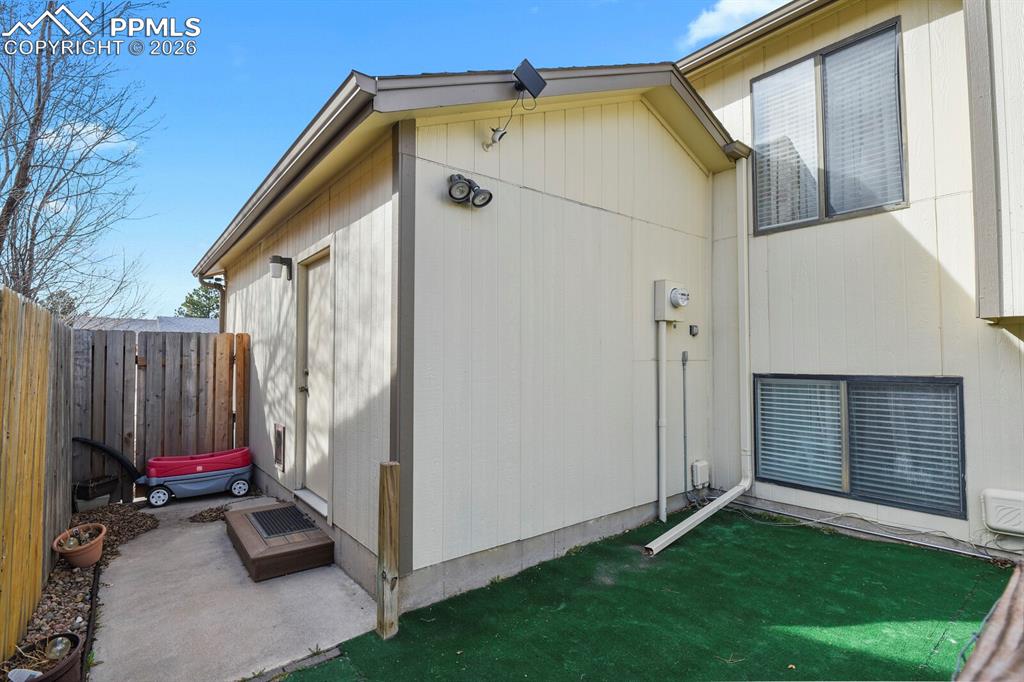 View of side of property