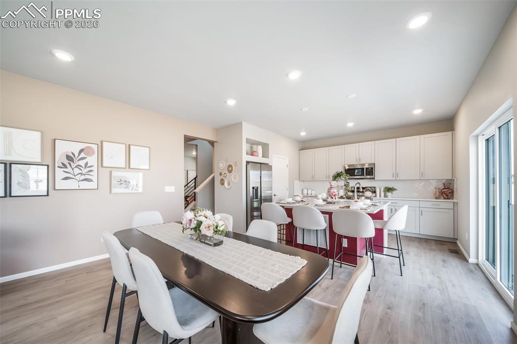 Photos of a model home
