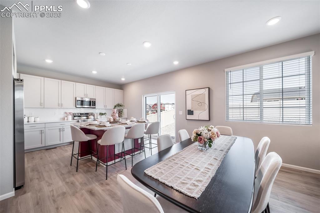 Photos of a model home