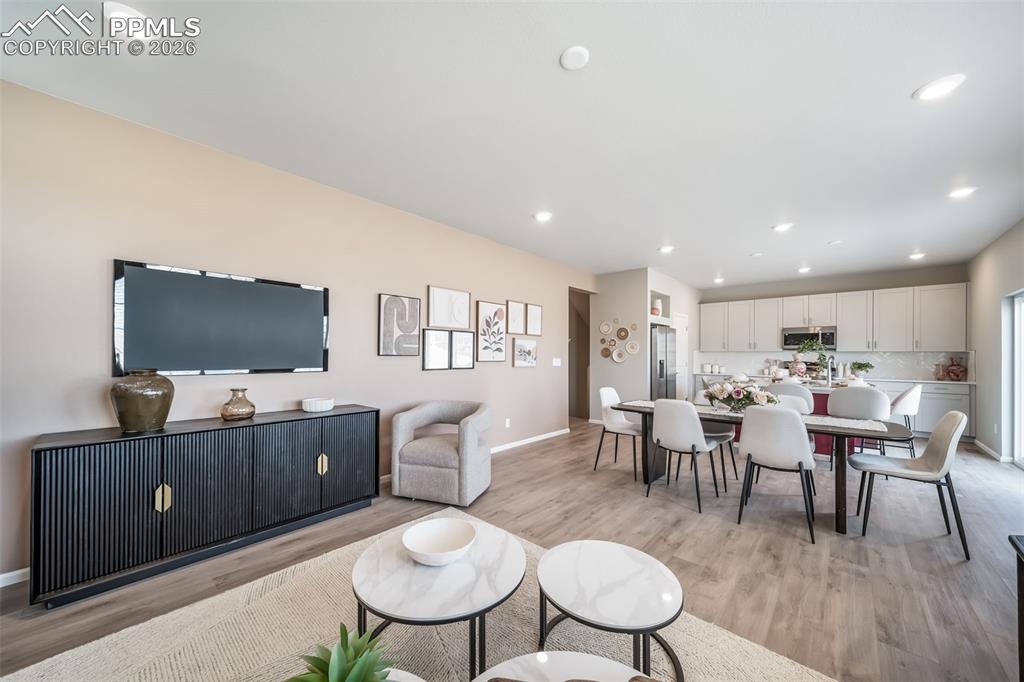 Photos of a model home
