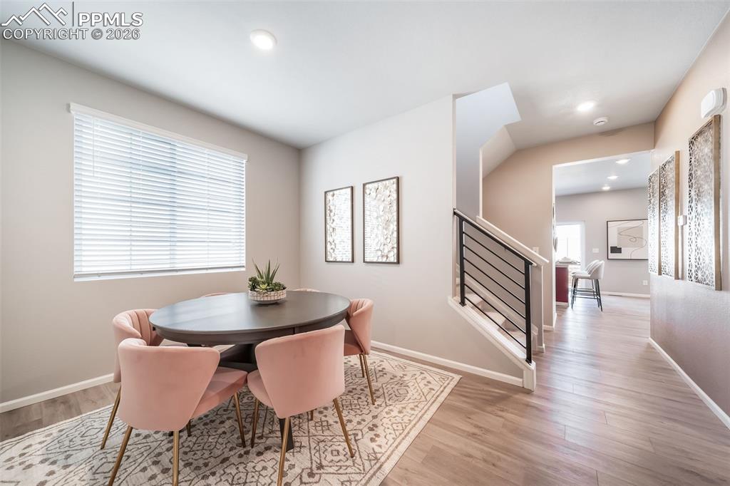 Photos of a model home