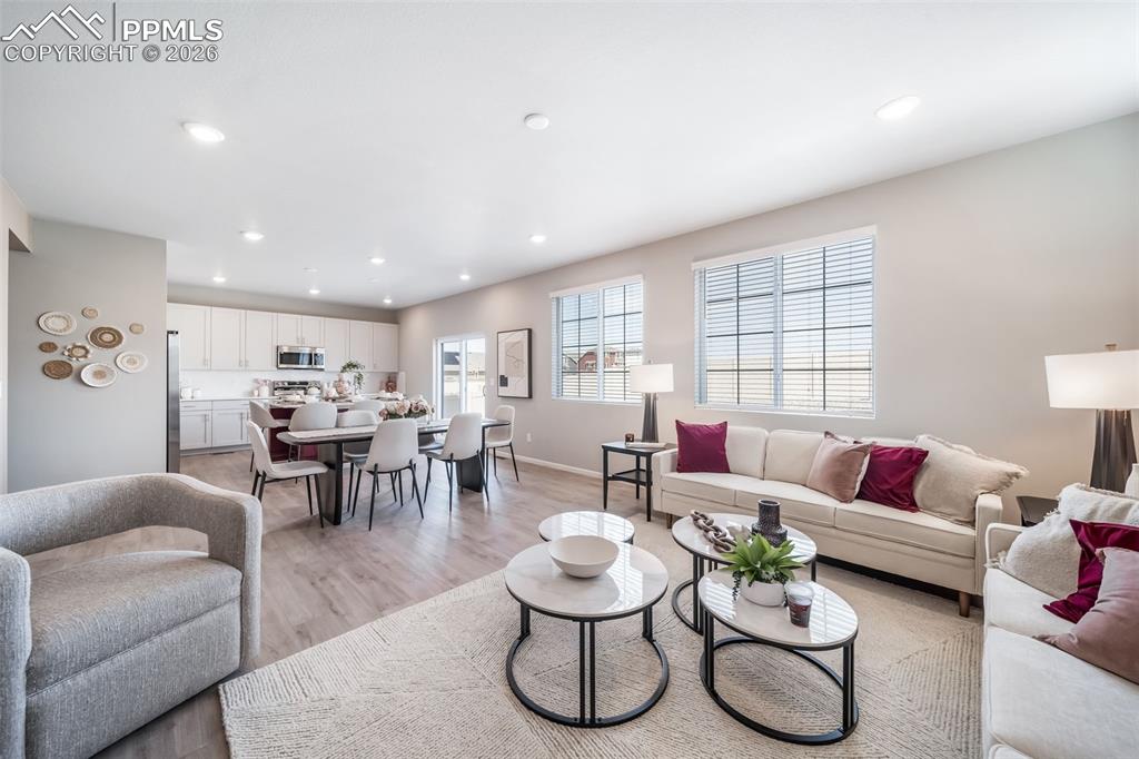 Photos of a model home