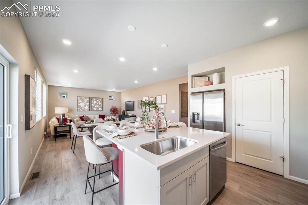 Photos of a model home