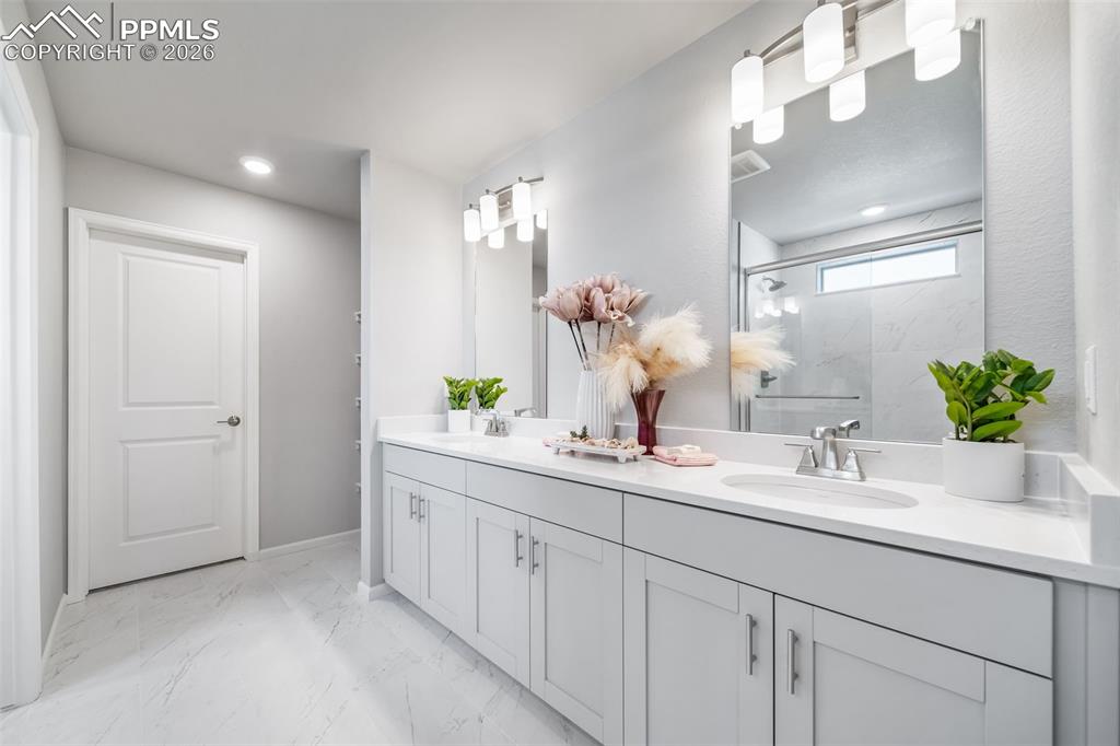 Photos of a model home
