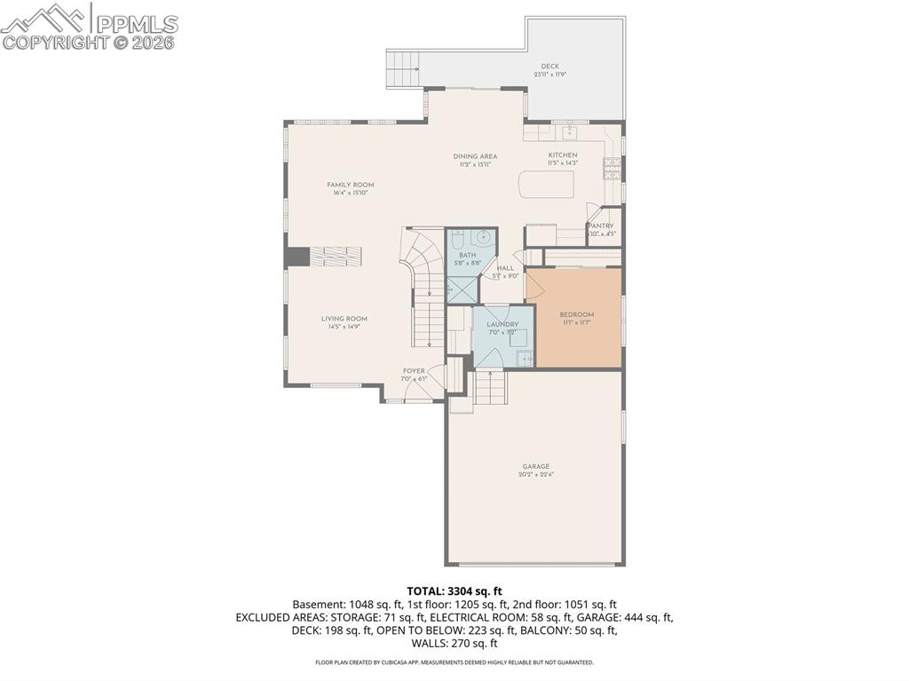 Main-level Floor Plan