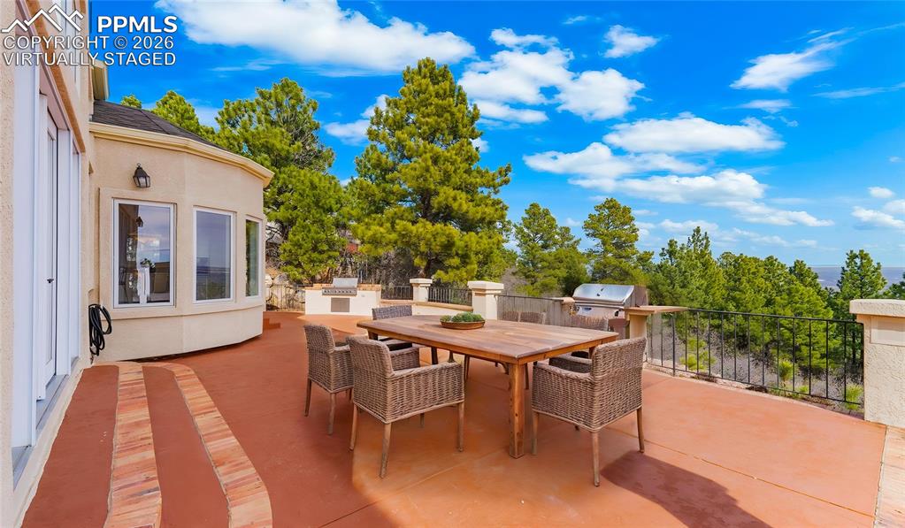 Virtually Staged Patio