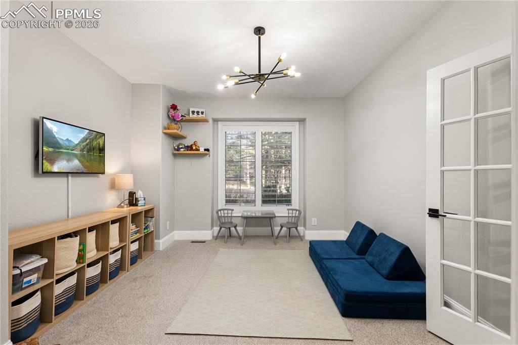 Office On Main Level Used As Kids' Playroom