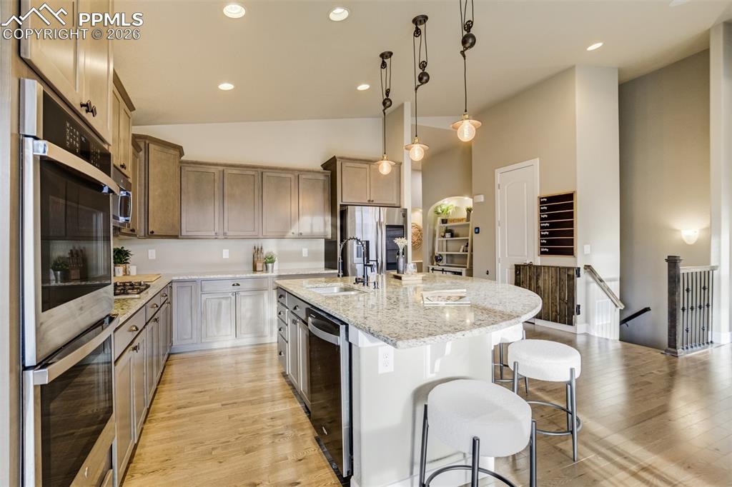 If you run out of counter space or cabinet space here, you need an intervention. 