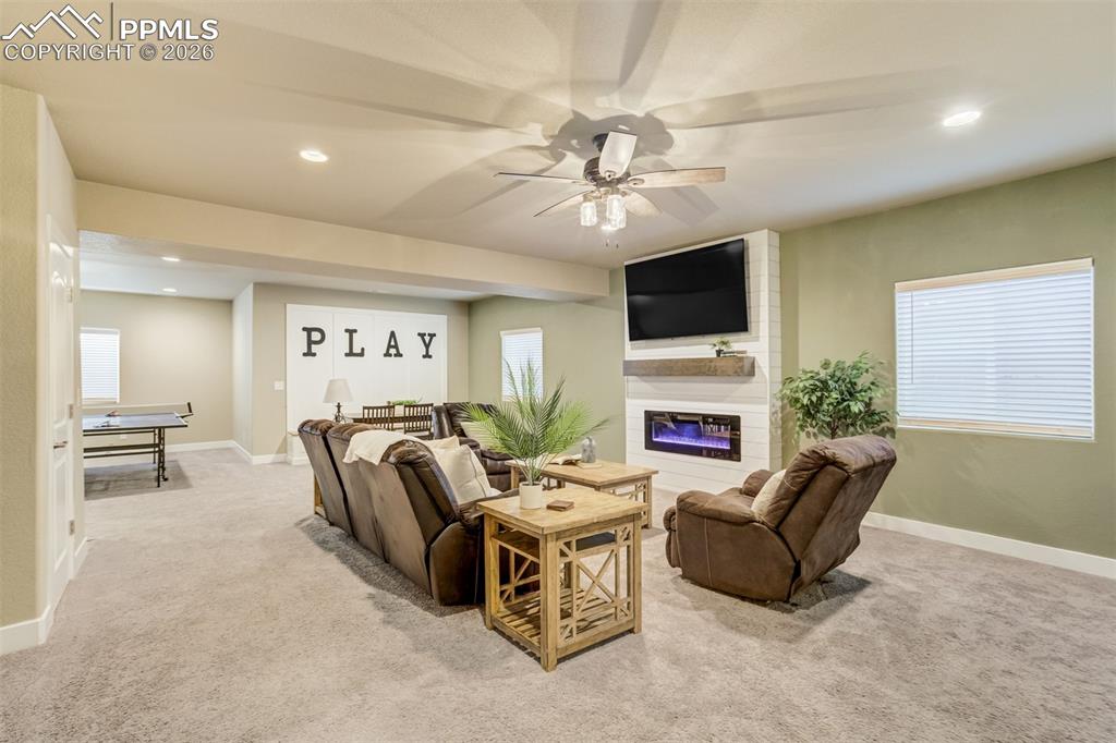 Big enough for movie nights, game days, and at least one poorly planned DIY project.