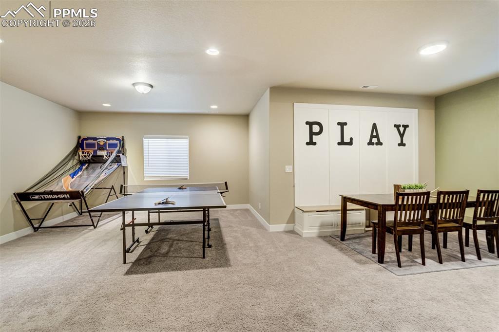 Pool table, ping-pong, home gym, or all three if you’re feeling ambitious.