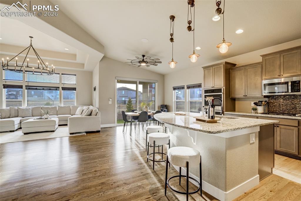 Open-concept so you can cook, relax, and ask, “What was I just doing?” without missing a beat.
