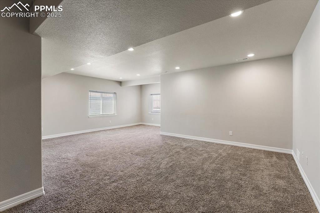 Lower level family room