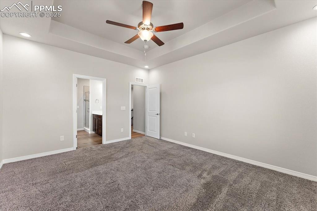 More main level Primary bedroom