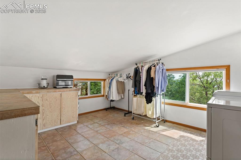 Oversized Walk-in Laundry Room!