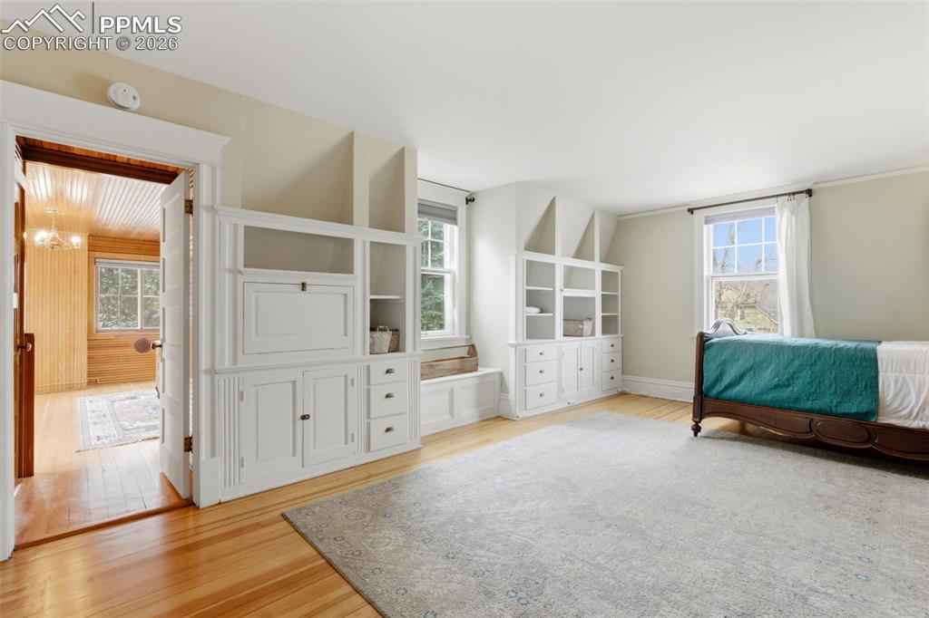 Bedroom 3 of 7 with access to upper office