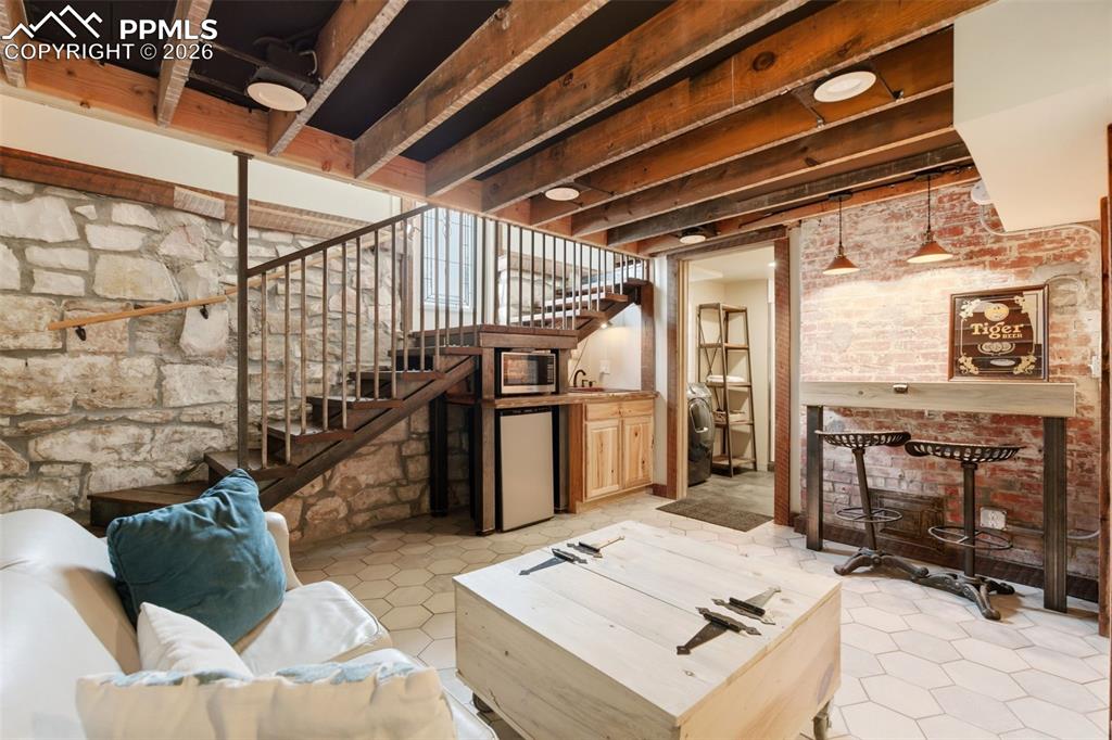 Basement Living Space