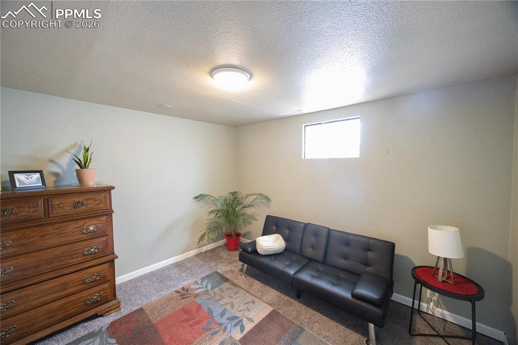 Downstairs third bedroom 