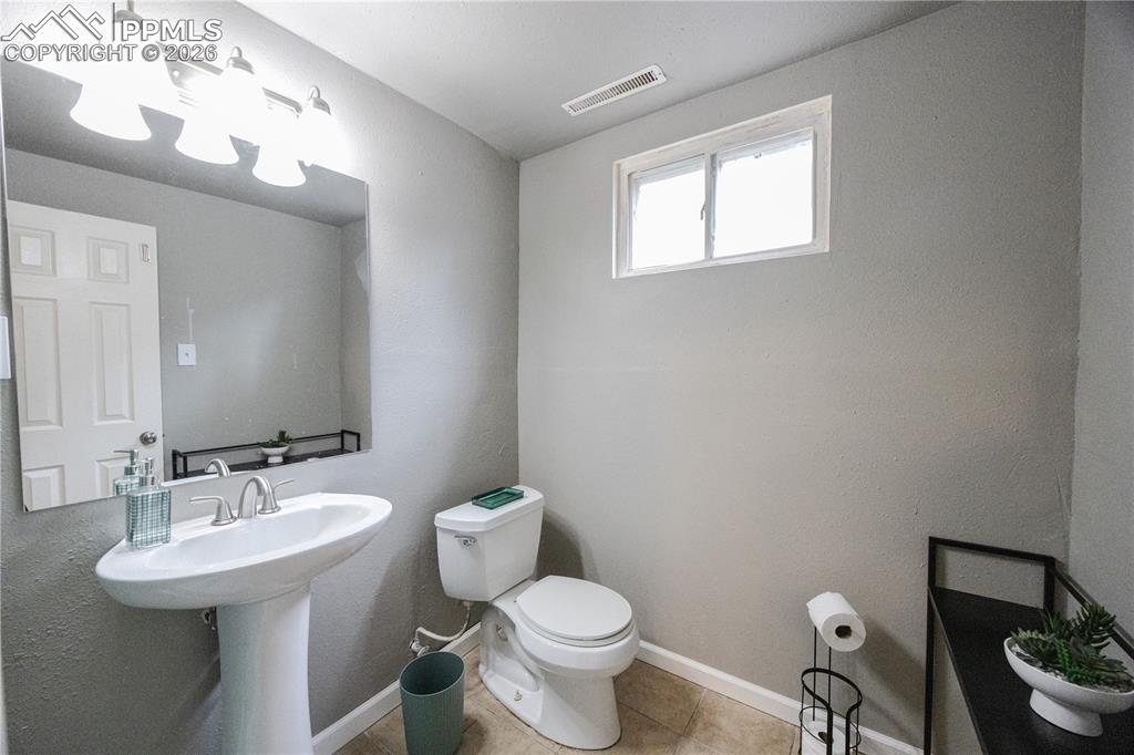 Downstairs brand new 3/4 bath with stand up shower