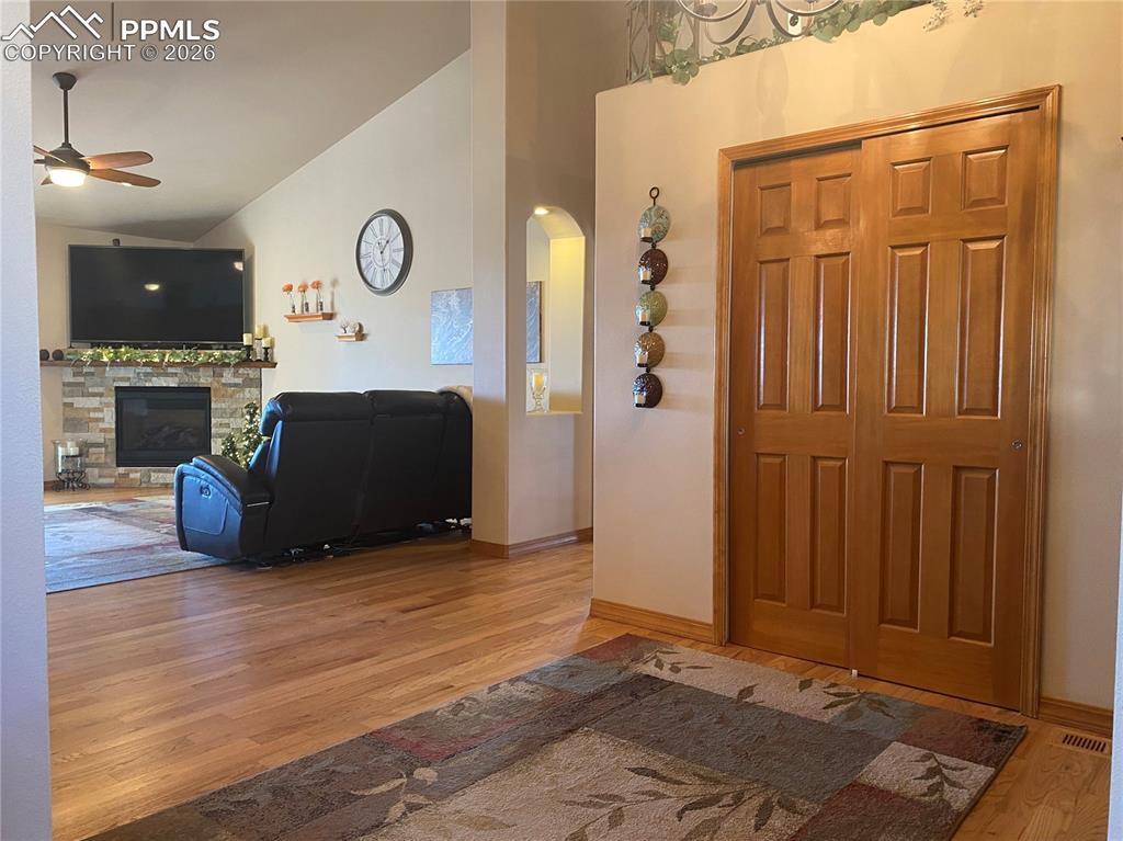 Enjoy brand-new hardwood flooring throughout the main level, adding modern style, durability, and seamless flow