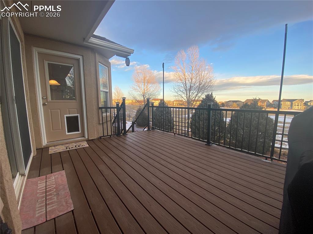 Don’t miss the spacious walk-out composite deck, perfect for outdoor entertaining with golf course and mountain views.