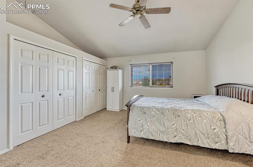 double closets in the master