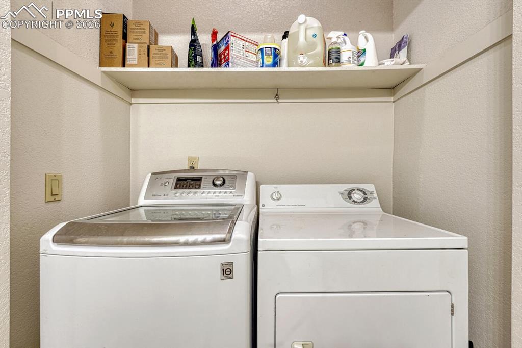 Main level laundry