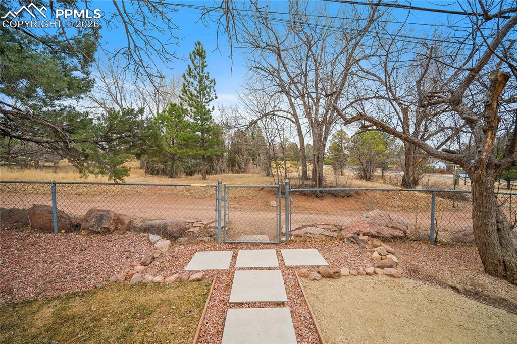 Backyard backs to Neighborhood Park! 