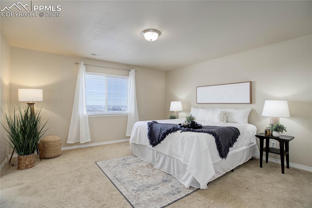 Primary suite - upper level