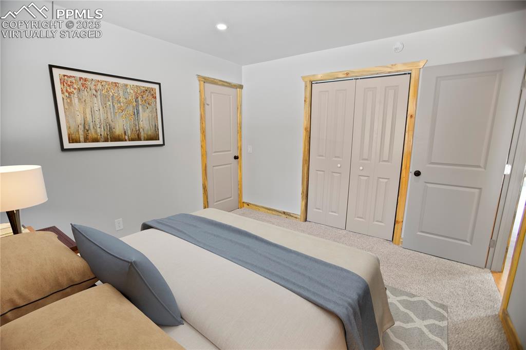 Primary bedroom  - Virtually Staged