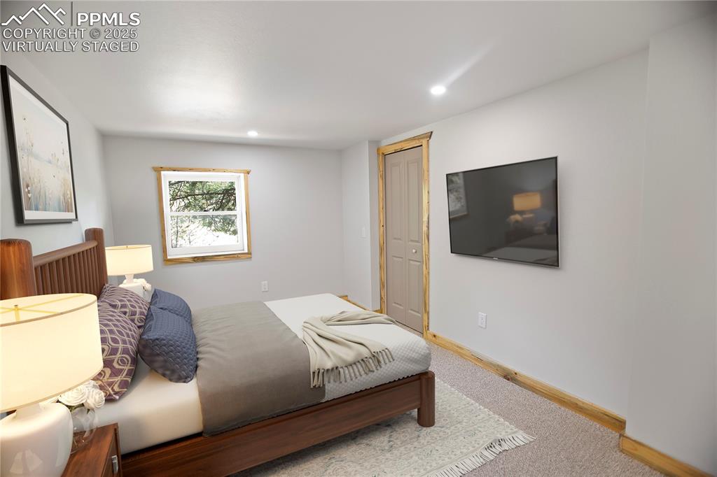 Lower level Bedroom #3  - Virtually Staged