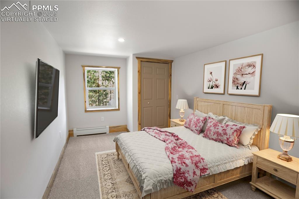 Lower level Bedroom #4   - Virtually Staged