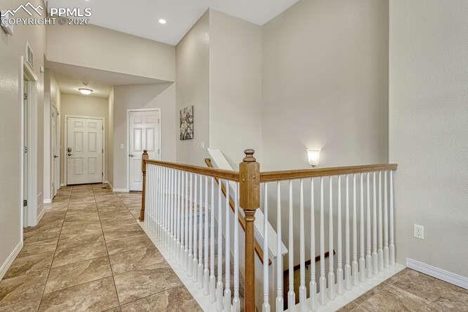 Main level entrance with easy access to the garage!