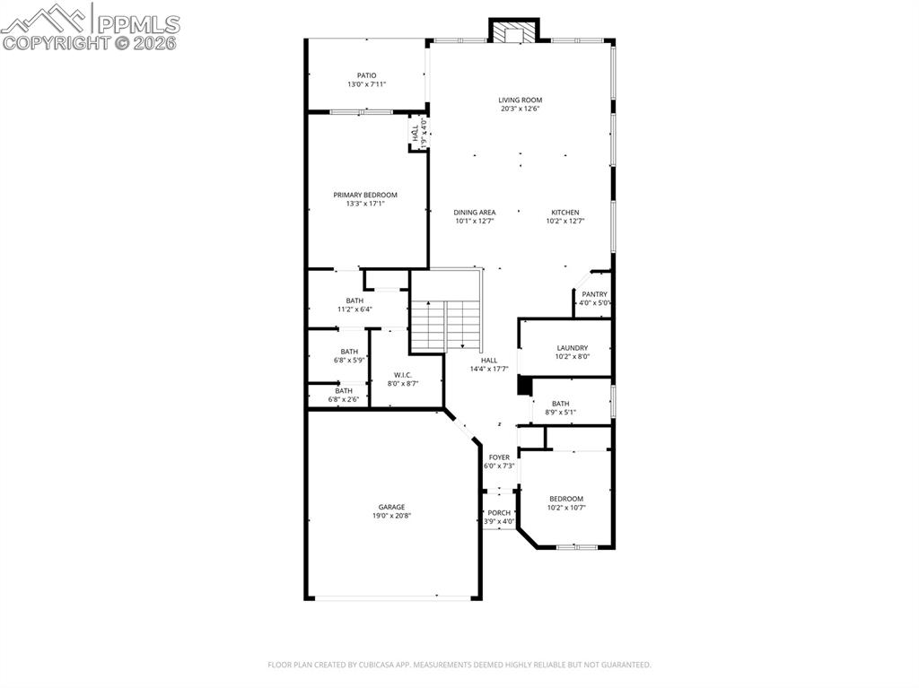 Main Level Floor Plan