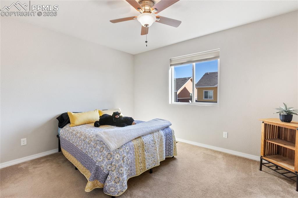 Come upstairs, becasue we have two more bedrooms and another full bath!