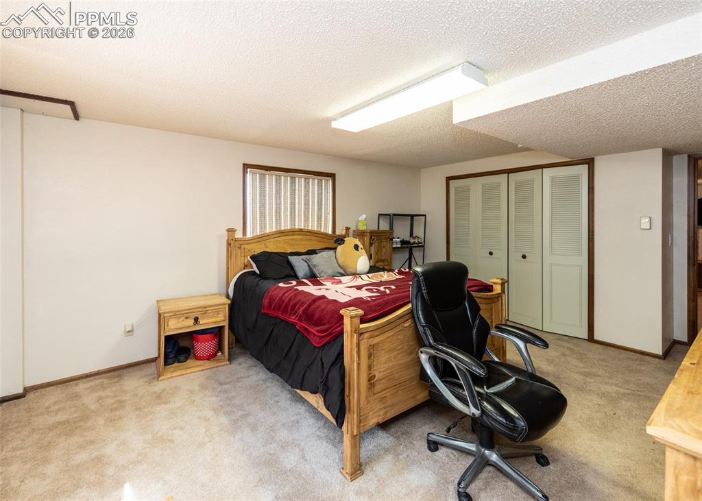 3rd bedroom in basement