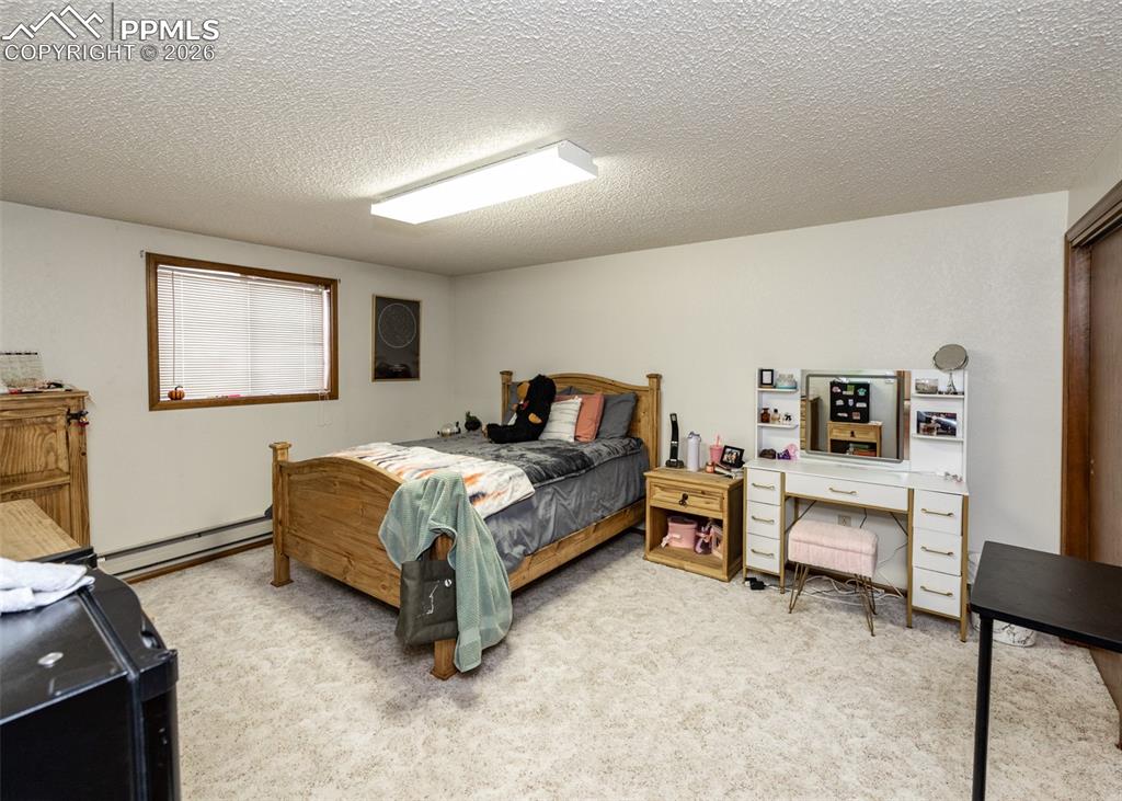 4th bedroom in basement