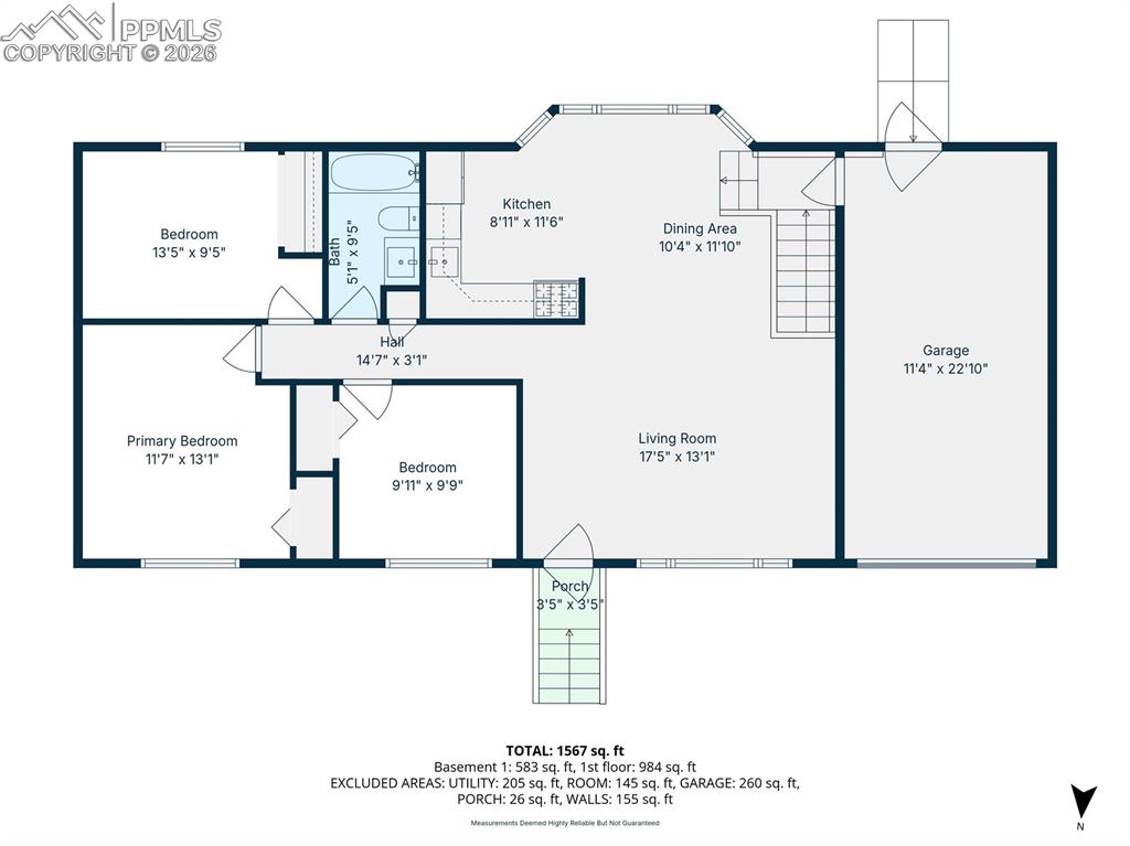 View of home floor plan