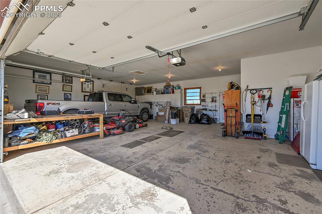 Oversized 3 Car Garage-fits your big truck and all the toys