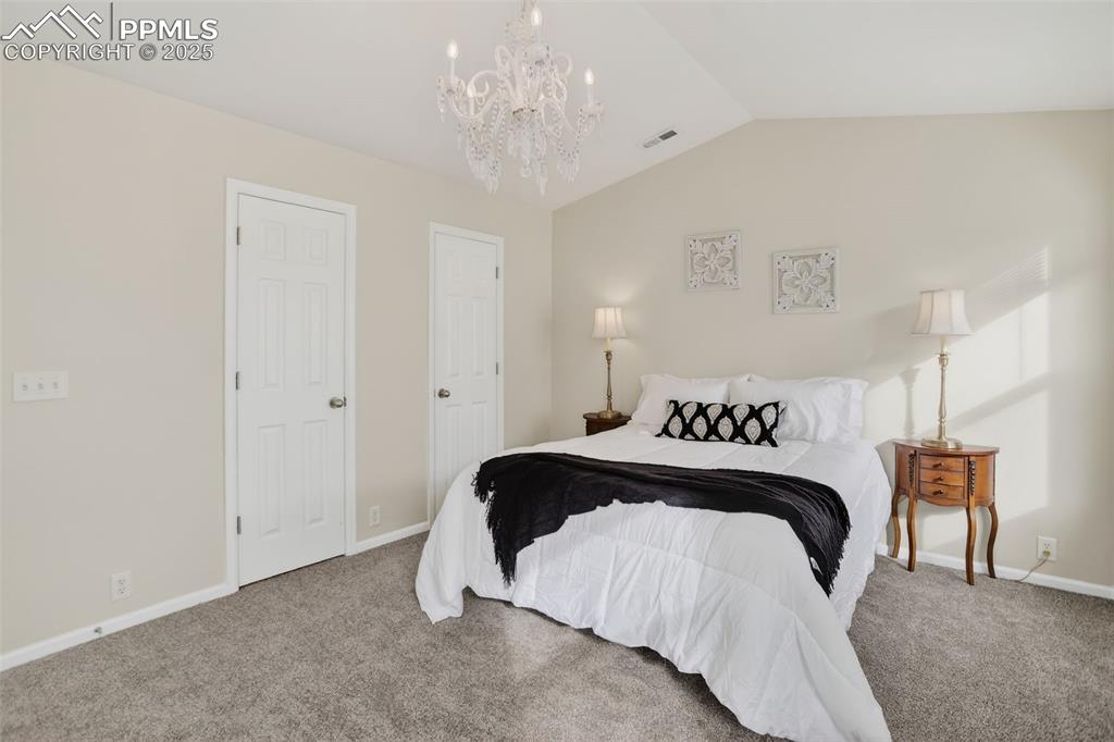 1 of 2 primary bedrooms!