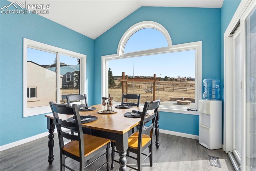 Dining space this is the informal space - there is a separate formal dining